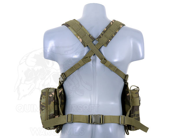 Commando Recon Chest Harness 8Fields - Multicam Tropic