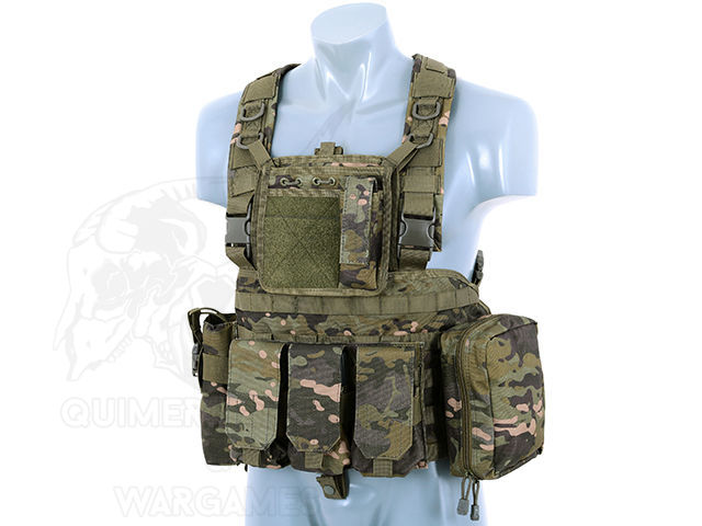 Commando Recon Chest Harness 8Fields - Multicam Tropic