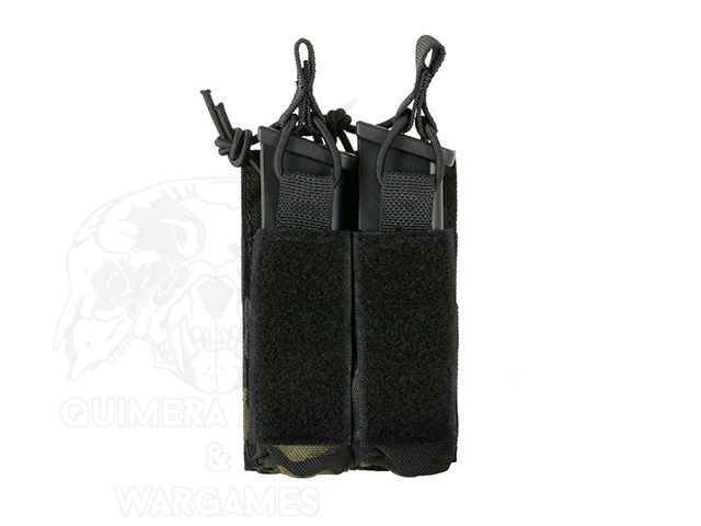 Pouch doble para cargadores de pistola 8Fields - Multicam black