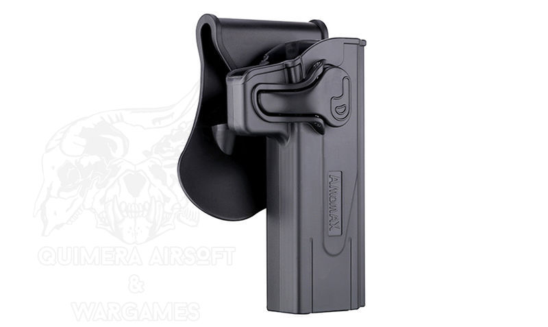 Pistolera ROT360 Hicapa 5.1/4.3 Amomax - Negro