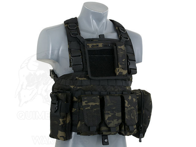 Force Recon Chest Harness 8Fields - Multicam Black