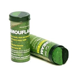 pintura facial Bushcraft Stick - Verde/Negro