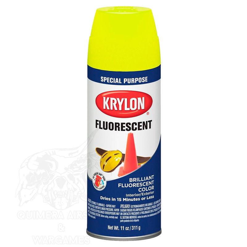Pintura en spray 325ml Fluorescent Lemon Yellow Krylon