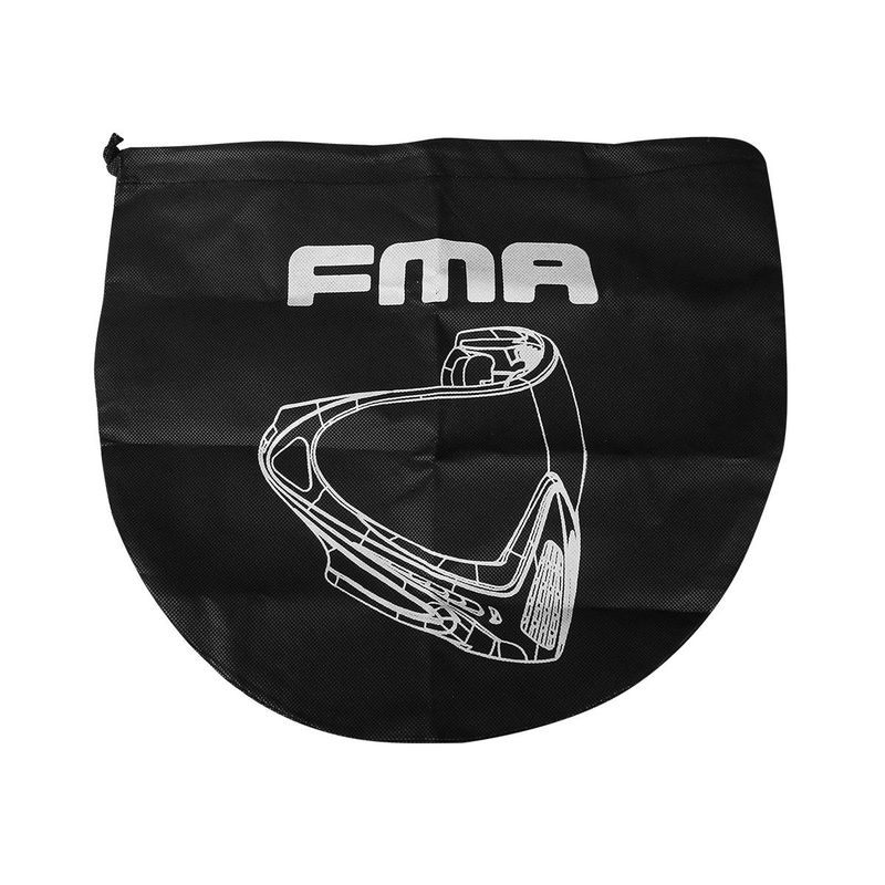 Mascara Integral F1 FMA - Negro - Lente Transparente