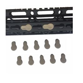 Protector para guardamanos Keymod 10unds Tan