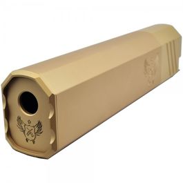 Silenciador 180mm octogonal tipo Osprey CCW 14mm Big Dragon 