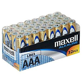 Pack de pilas LR03/AAA 1,5V 32 unidades Maxell