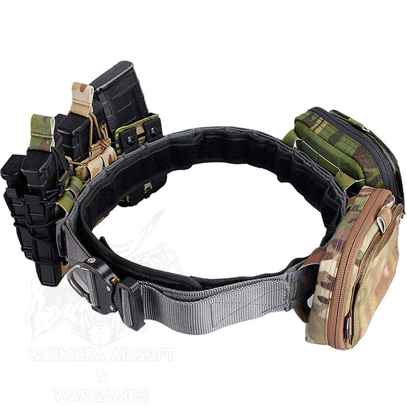 Cinturon de combate D-Ring Cobra FX45MVD Emerson Gear - Coyote/Multicam - L