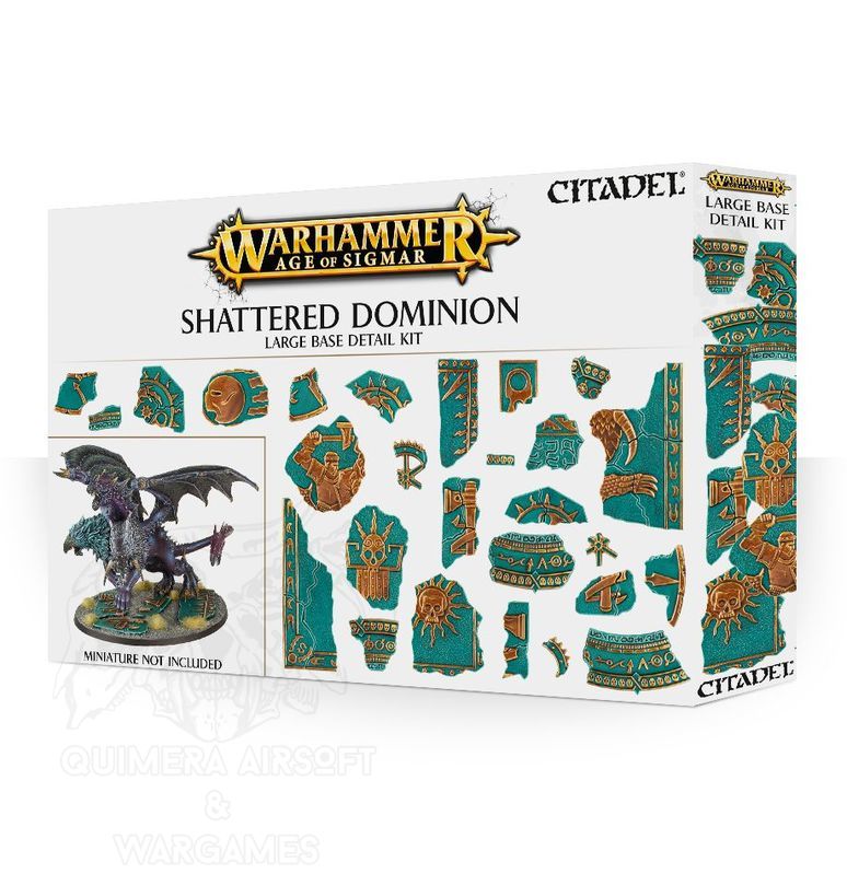 Shattered Dominion Kit para detallado de Bases - Age Of Sigmar