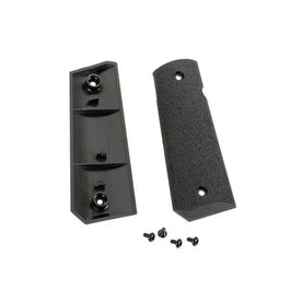 Cachas rugosas para 1911 Army Armament - Negro