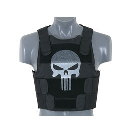 8Fields Body armor Punisher - Negro