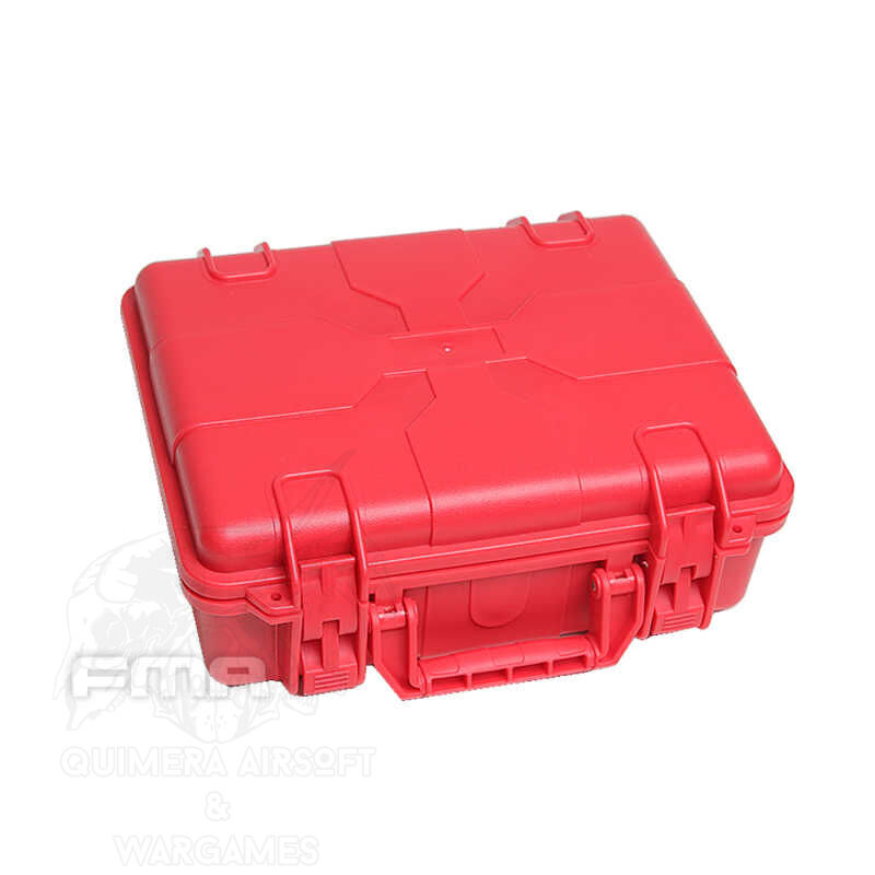 Maletin rigido para pistola FMA - Rojo - Quimera Airsoft