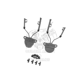 Adaptador EXF para auriculares Comtac FMA - Foliage Green