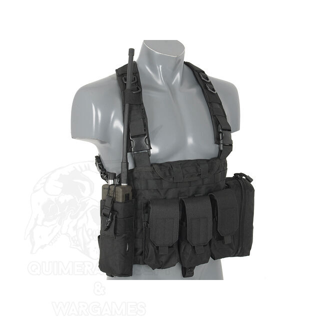 Force Recon Chest Harness 8Fields - Negro