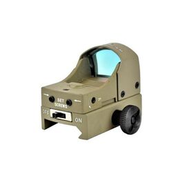 Mini Red dot RMR Rojo y Verde V1 JS Tactical - Tan