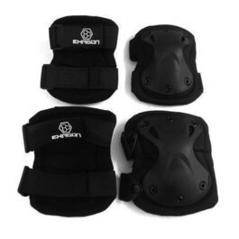 Exagon Rodilleras y Coderas - Negro