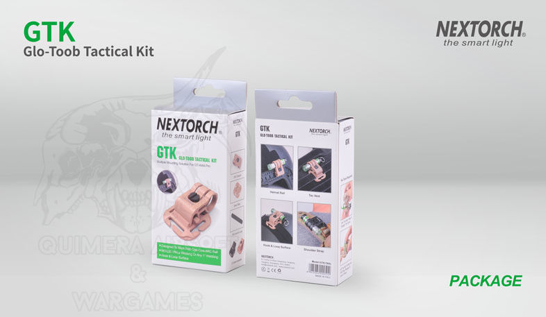 Kit GTK Nextorch Glo-Toob - Negro