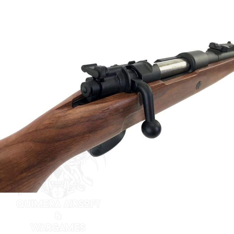 FUSIL MAUSER KAR 98 MUELLE MADERA REAL - SNOW WOLF