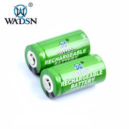 Pack de 2 Baterias Recargables 16340 CR123a 3.7V 700Mah WADSN