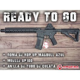 AM-008 Carbine M4 READY TO GO Amoeba - Negro