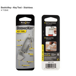 Mosqueton Doohickey Multitool Stainless Steel Nite Ize - Plata