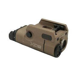 Linterna para pistola con laser rojo XC2 SF WADSN - Dark Earth