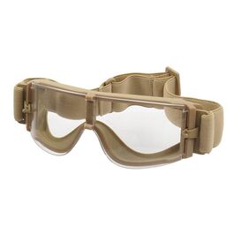 Gafas tacticas tipo X800 - Tan