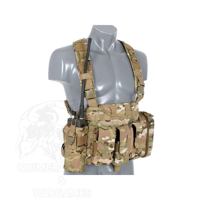 Commando Recon Chest Harness 8Fields - Multicam