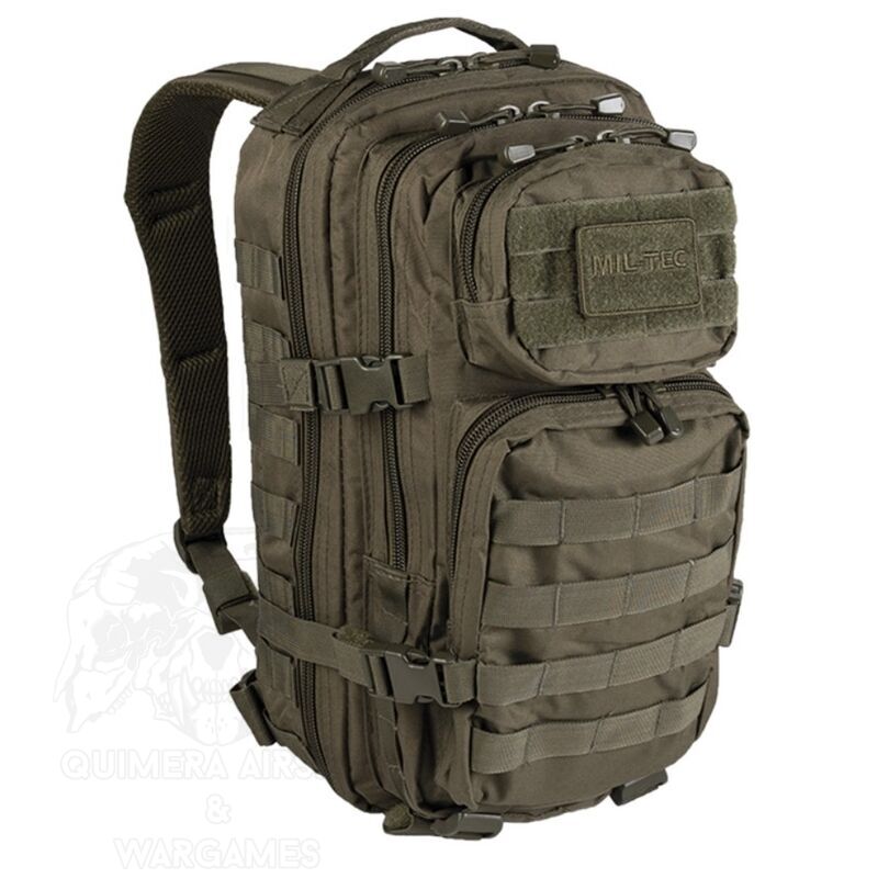 Mochila US Assault Mil-Tec - OD 20L. - Quimera Airsoft