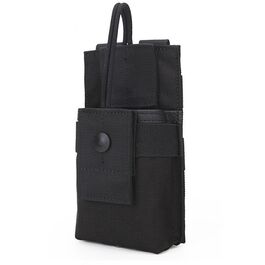 Pouch radio corto 1000D - Negro