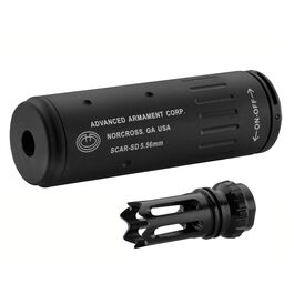 Silenciador QD corto SCAR con bocacha