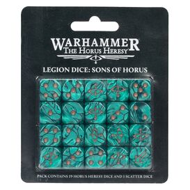 Horus Heresy: Sons of Horus Dice Set