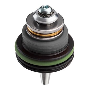 Air Brake CNC POM double o-ring ball bearing AEG Piston Head with adjustable AOE - FPS Softair