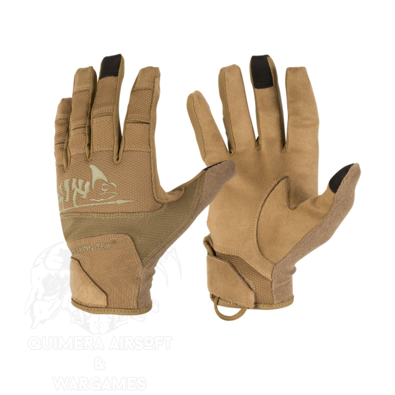 Guantes Helikon Range tactical Gloves - Coyote/Adaptive Green - S - Quimera  Airsoft