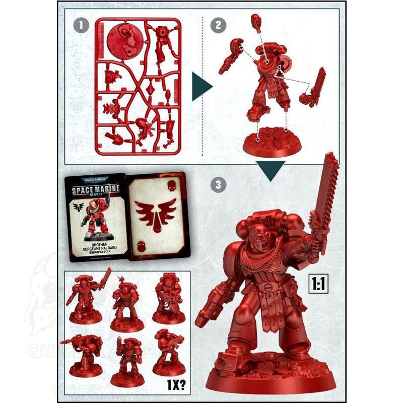 Space Marine Heroes Blood Angels Collection 2022