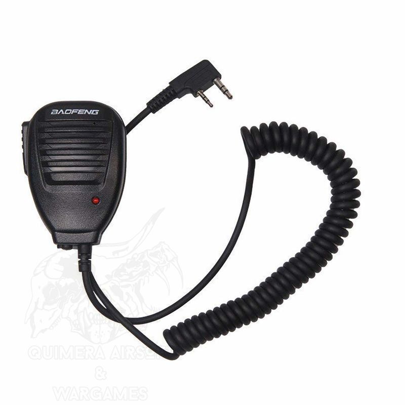 PTT + Microfono con altavoz Kenwood B-F112 Baofeng