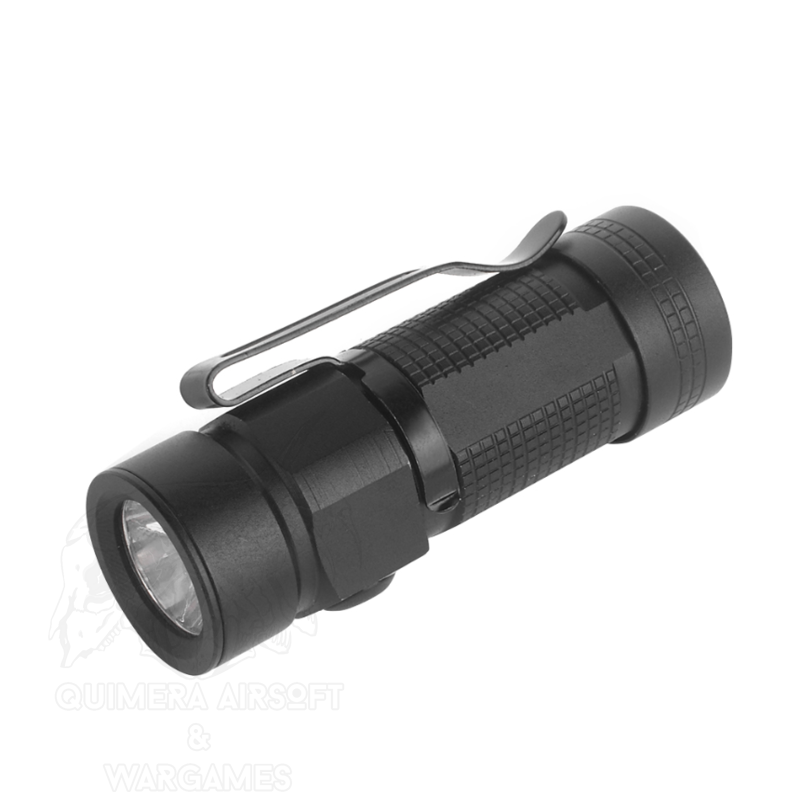 Mini Linterna WADSN - Negro - Quimera Airsoft