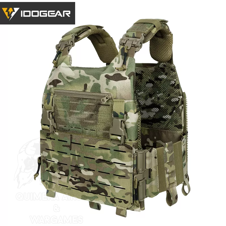 Chaleco Tactico Molle Jpc Airsoft Multicam Uca Reforzado Rbn