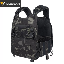 Chaleco Tactico LSR Quick Release 500D Idogear Multicam Black