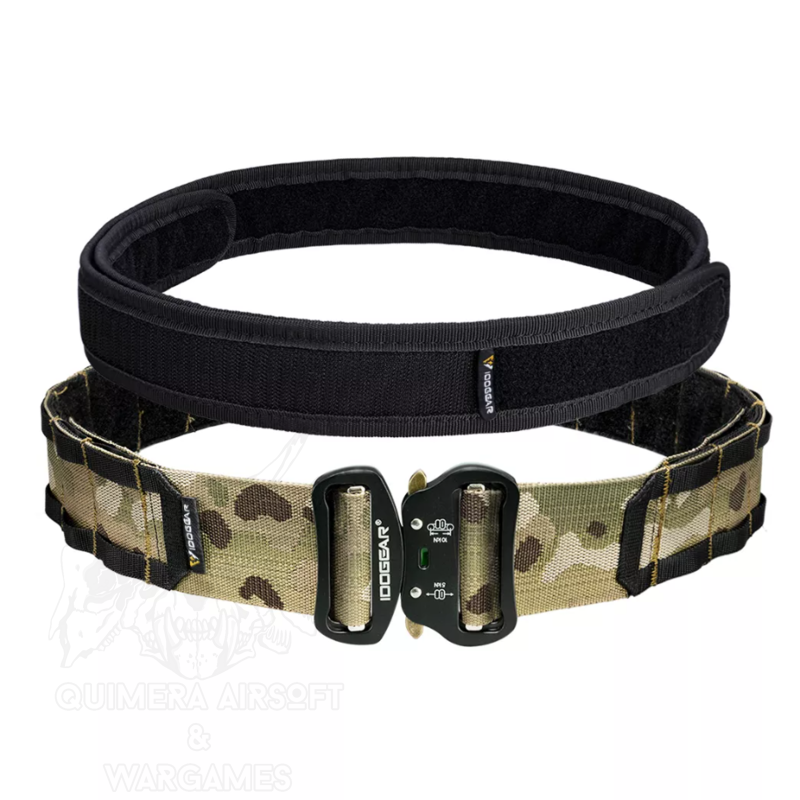 innovación Subdividir natural Cinturon de Combate doble con cierre Cobra Idogear Multicam - L - Quimera  Airsoft