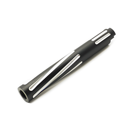 Cañon Externo Roscado Tornado para Hi-Capa 5.1 Unisoft - Negro-Plata