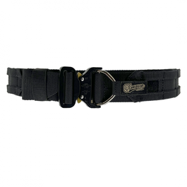 Cinturon Combat Belt Doble Conquer - Negro - M-L