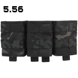 Triple Mag Pouch 5.56 Tipo KYWI con inserto de Polimero