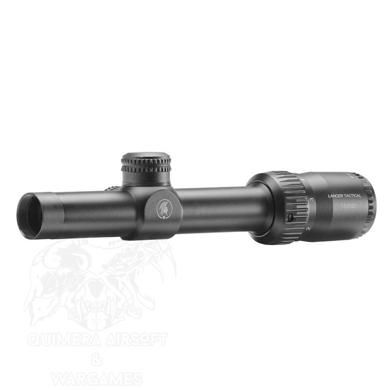 Mira Telescopica LPVO 1,5-5x20 Lancer Tactical - Quimera Airsoft