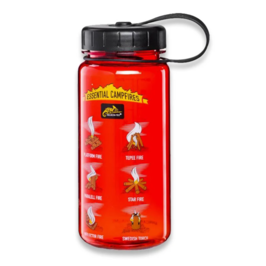 Botella Tritan de boca ancha 550ml Helikon - Red-Black