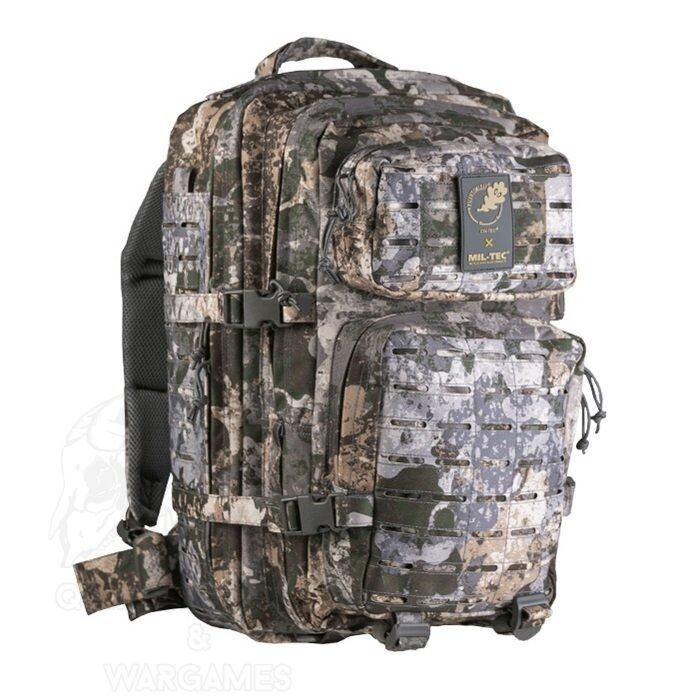 Mochila US Assault Laser Cut Mil-Tec - Urban Grey - 36L. - Quimera Airsoft