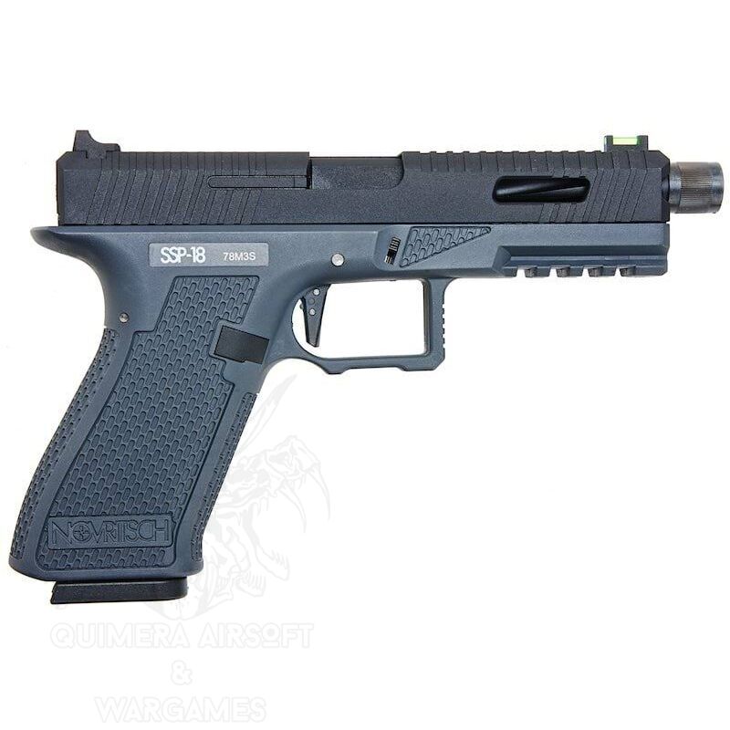 SSP18 Gas Blowback Pistol CO2 Novritsch - Gris - Quimera Airsoft