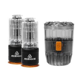 Pack Acehive 2 Granadas 40mm de 80bbs con Spawner Speedloader - Acetech