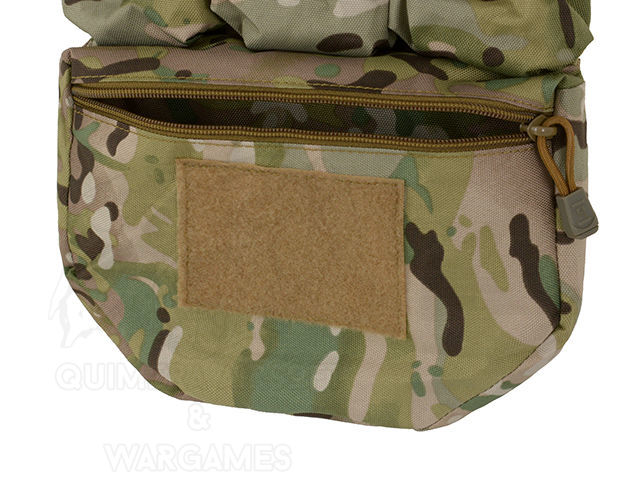 8 Fields Assault Back panel triple pouch + pouch multifuncion Multicam