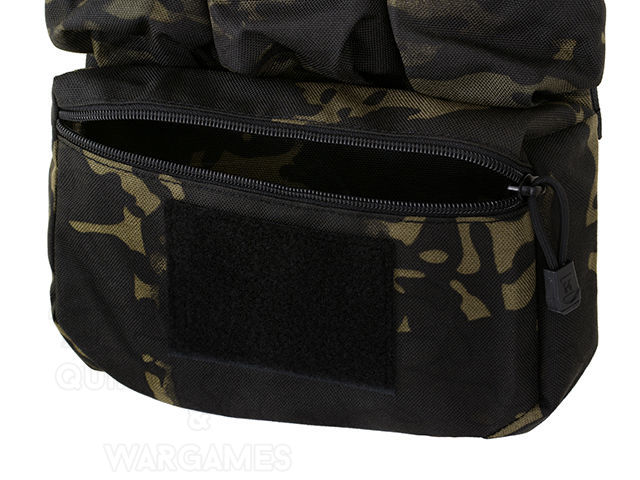 Assault Back panel triple pouch + pouch multifuncion 8Fields - MC Black